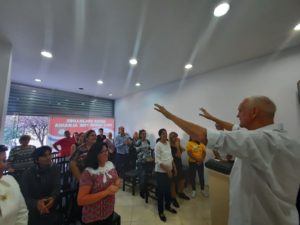 Paul preaching in Albania
